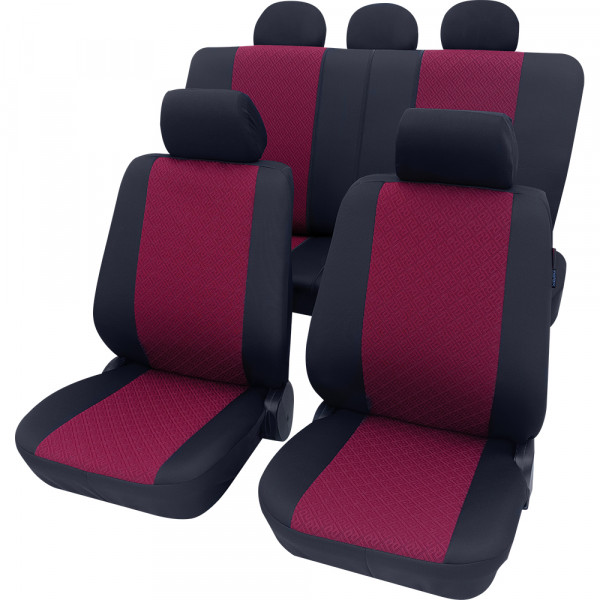 Monaco Komplettset weinrot passend für Toyota Celica / Celica Coupe T23 ab 11/1999 bis 01/2005