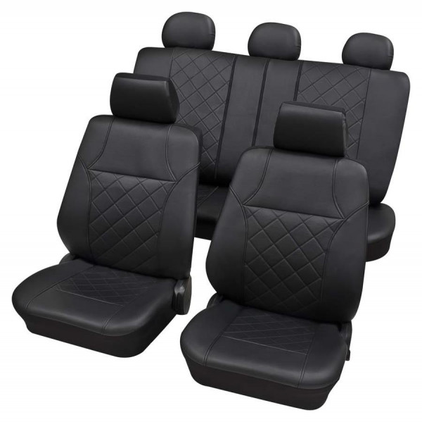 Arizona Komplettset schwarz passend für Seat Exeo ST ab 11/2009 bis 07/2013