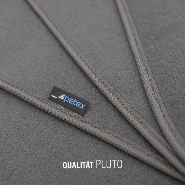 Pluto Autoteppich Größe 2 schiefer passend für BMW 3er (E90) Limousine ab 01/2005 bis 01/2012