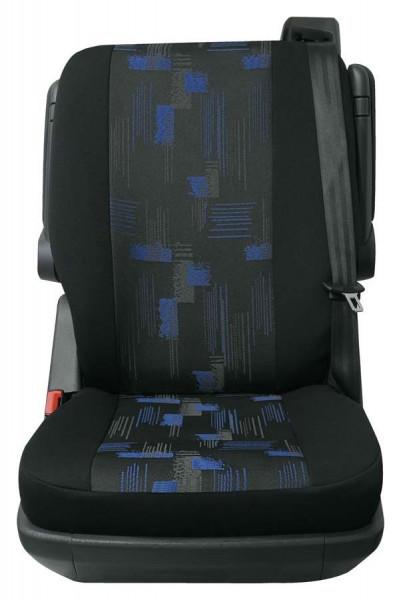 Isar Einzelsitz hinten blau passend für Citroen Jumpy Kastenwagen ab 03/2007 bis 05/2016