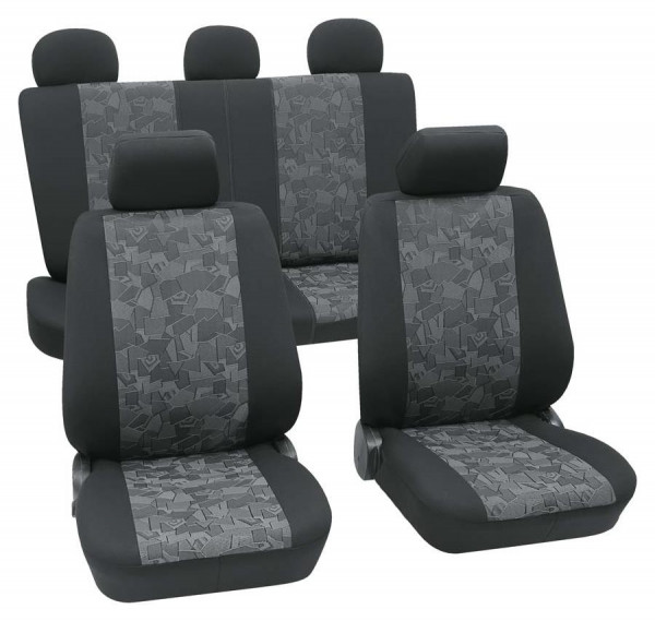 Mosel Komplettset grau passend für Alfa Romeo 33 ab 01/1983 bis 01/1989