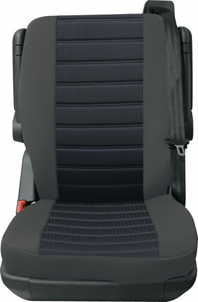 Inn Einzelsitz hinten grau passend für Citroen Jumpy ab 01/2002 bis 02/2007