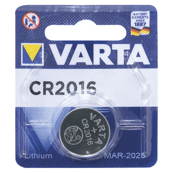 Varta Lithium 2016 1er Blister