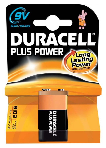 Duracell Plus Power 9V