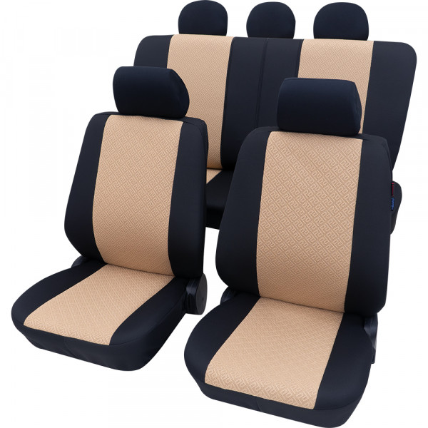 Monaco Komplettset beige passend für VW Jetta ab 09/1983 bis 09/1991