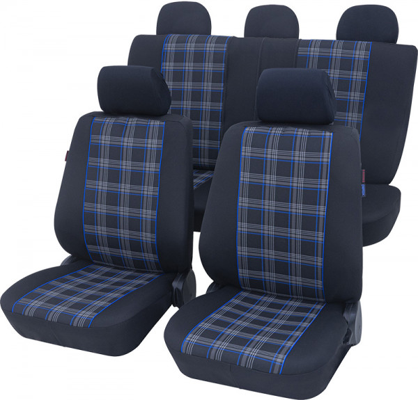 Glasgow Komplettset blau passend für Skoda Octavia I ab 01/1999 bis 12/2002