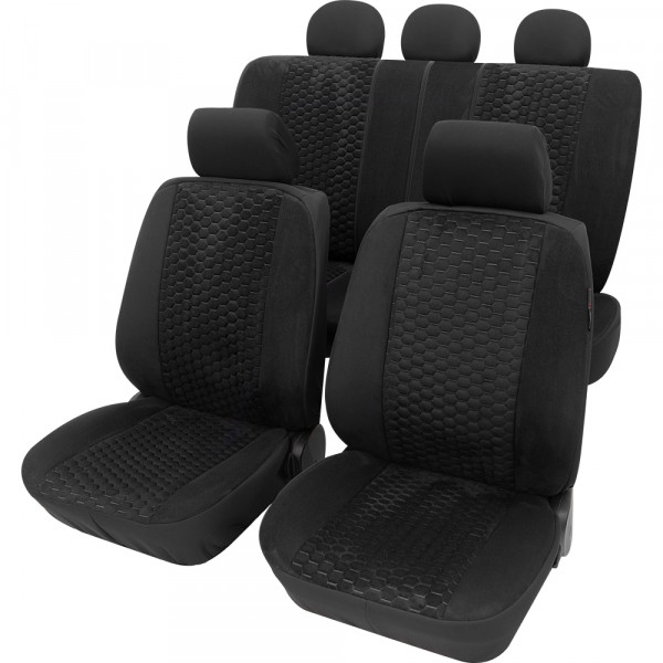 Hexagon Komplettset schwarz passend für Toyota HiLux Double Cab ab 01/2012 bis 05/2016