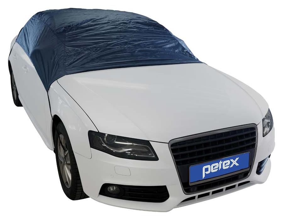 Auto Schutzgarage Nylon Halbgarage Größe L blau passend für Seat Leon ab  04/2020 bis jetzt