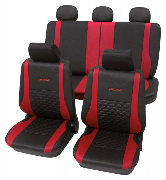 Exclusive Komplettset rot passend für Lancia Delta Integrale 16V ab 07/1989 bis 01/1993