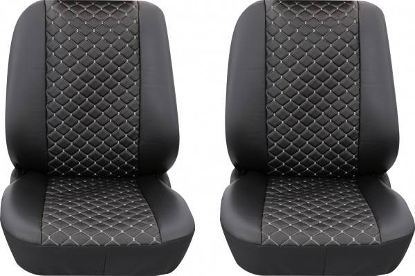 Colorado 2x Einzelsitz vorne T5/T6 silber passend für VW T5 Shuttle/Caravelle, kurzer Radstand ab 05